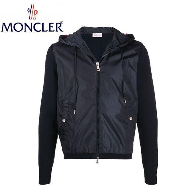 MONCLER フード付きブラックジャケット 140cm MONCLER モンクレール ダウンジャケット キッズ ジュニア 子供用