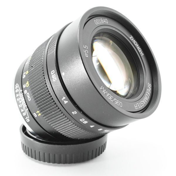 【新品級の極上美品/動作◎】中一光学 単焦点レンズ SPEEDMASTER 35mm F0.95 II