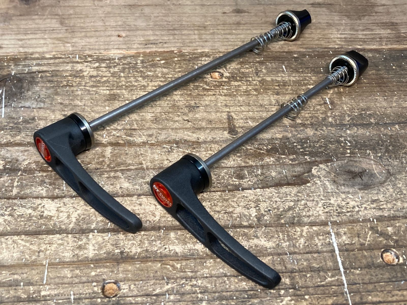 IU160 DT SWISS RWS クイックスキュワー 前後セット チタンシャフト 100|130mm