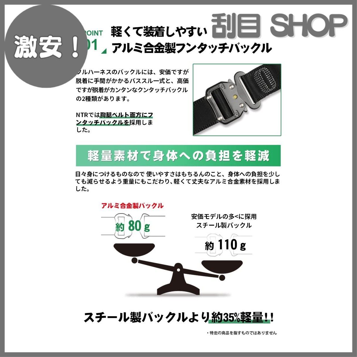 セット 安全落下全身保護キット