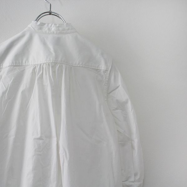 限定生産 Pale Jute ペールジュート White stand collar shirt