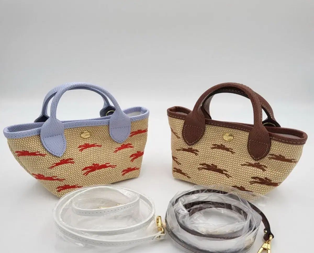 Longchamp ロンシャン ラタンバッグ ミニ