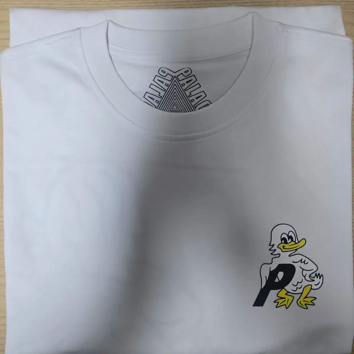 PALACE(パレス) 優位 ダック オフ Tシャツ 白 S サイズ