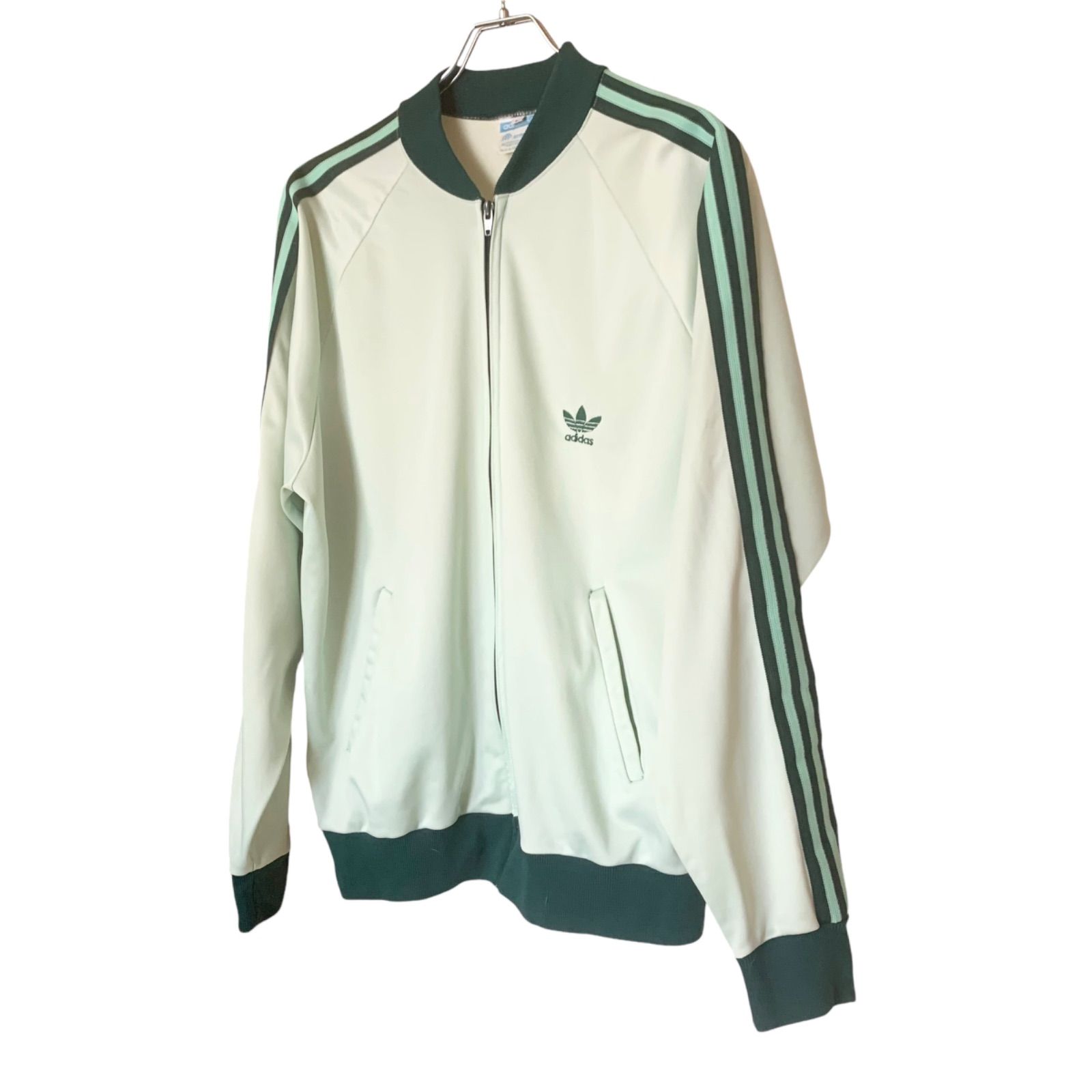 【Special】希少 80's "RARE COLOR" Adidas ATP Track Jarsey Set up 【L】 80年代 トラックスーツ トラックジャケット ジャージ ヴィンテージアディダス ヴィンテージジャージ セットアップ