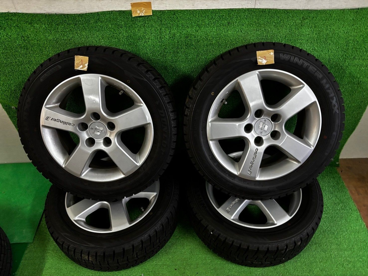 【Yuji様専用】アウディ　A3　スタッドレスタイヤ　アルミホイール　4本セット　205/55R16　送料込み