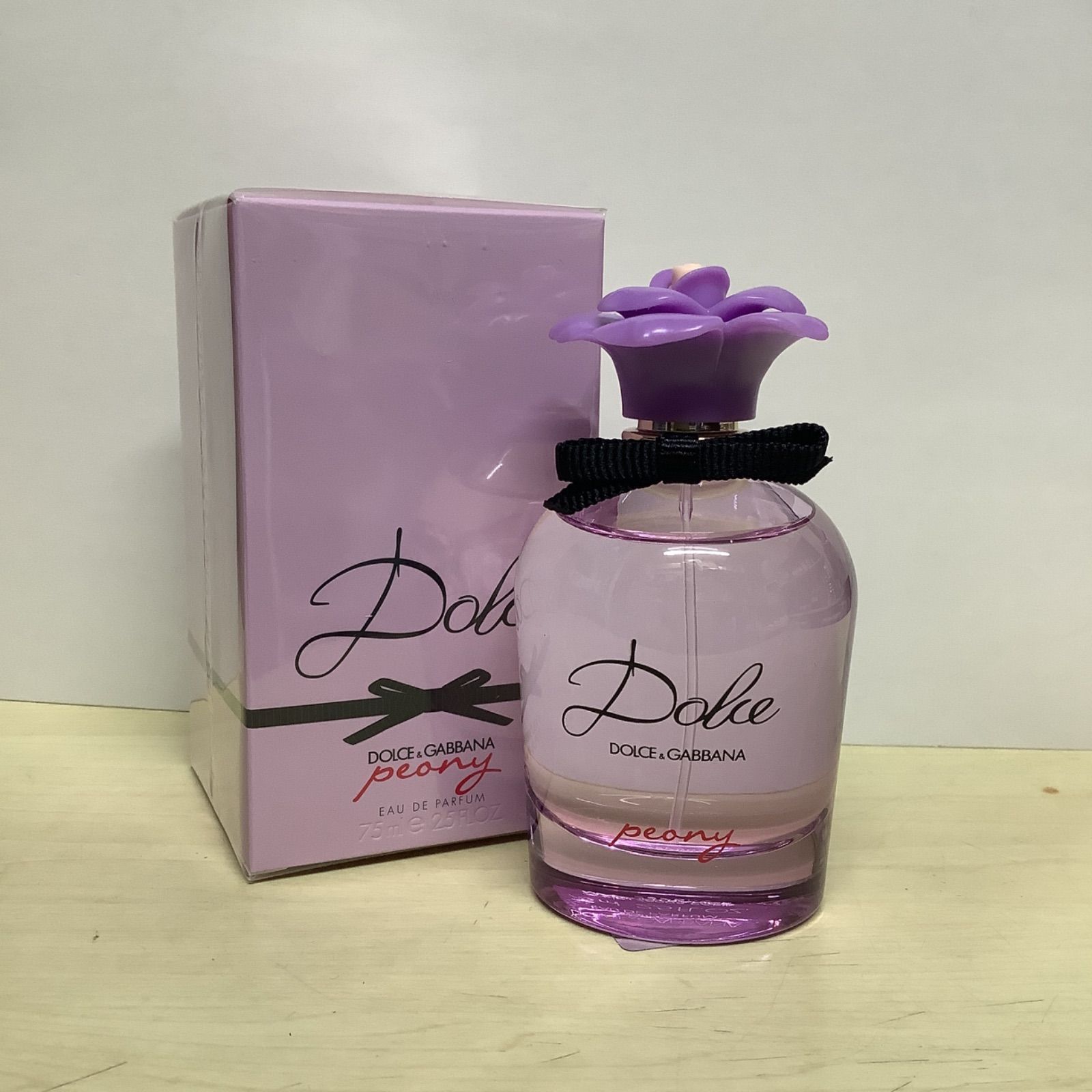 新品未開封　ドルチェ＆ガッバーナ ドルチェピオニー オードパルファム75ml ドルチェ＆ガッバーナ ビューティ ドルチェ ピオニー オードパルファム