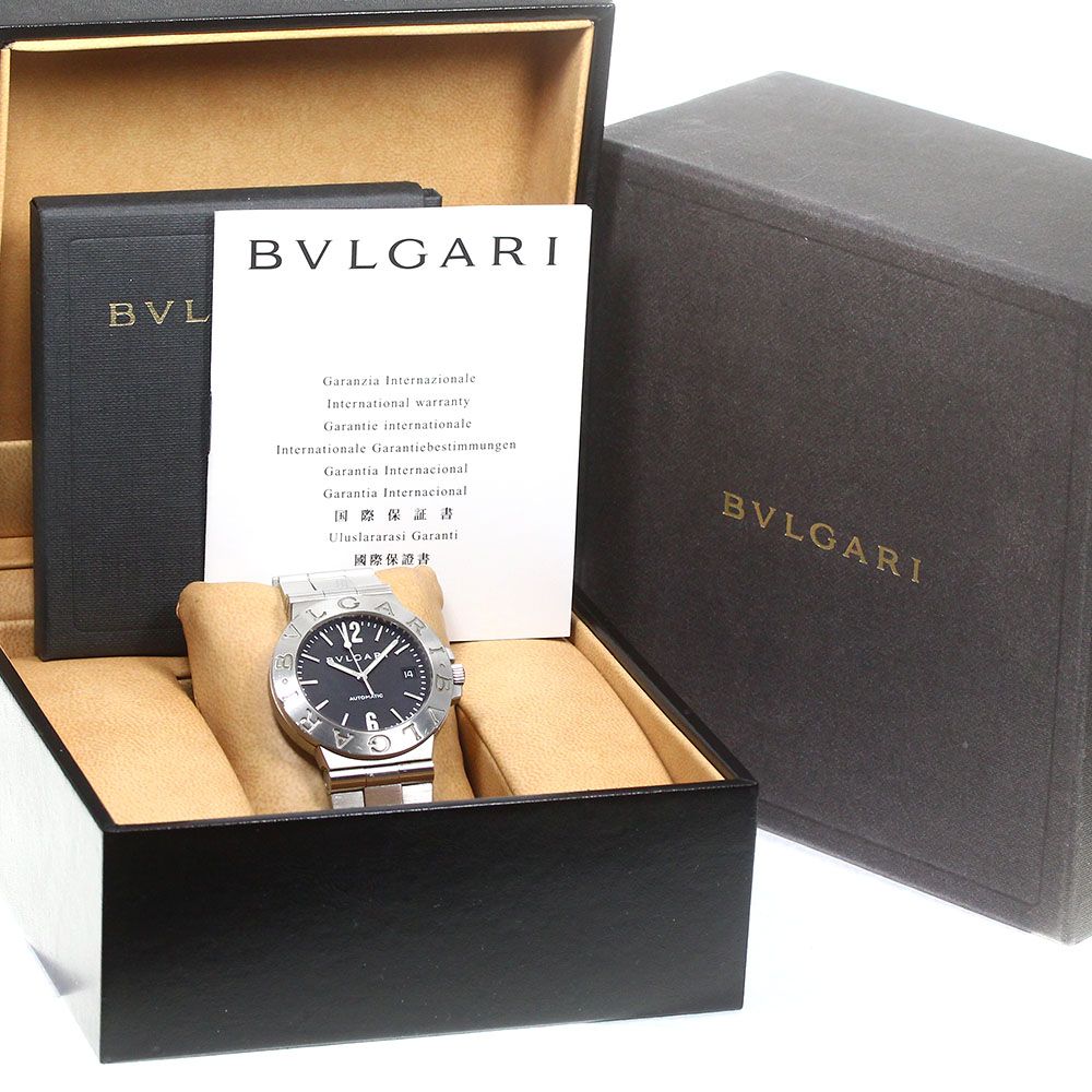 ブルガリ BVLGARI LCV38S ディアゴノ スポーツ デイト 自動巻き メンズ