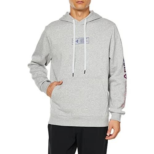 アンダーアーマー(UNDER ARMOUR) ライバルフリース グラデーション パーカー メンズ 1375514 モッドグレー Mサイズ