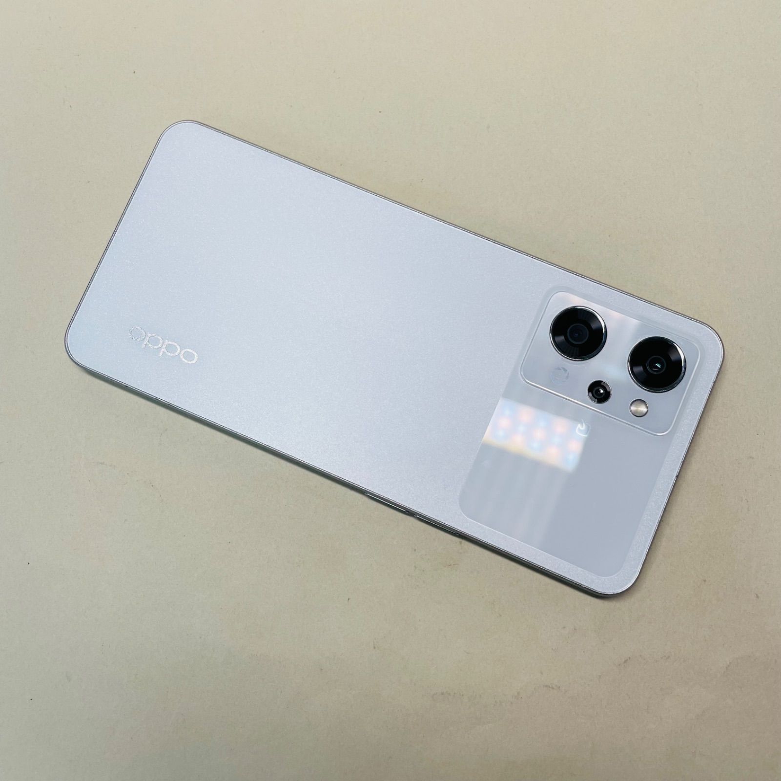 【SIMフリー】 OPPO Reno9 A A301OP 本体 動作確認済み Reno SIMフリー OPPO Reno9 A A301OP ムーンホワイト RAM8GB