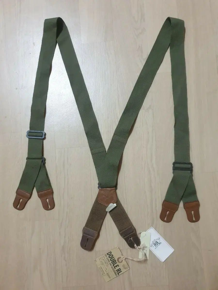 ダブルアールエル RRL サスペンダー