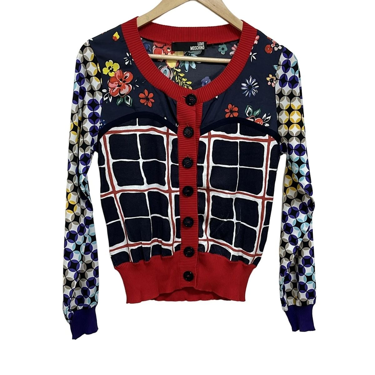 モスキーノ カーディガン LOVE MOSCHINO(ラブモスキーノ) カーディガン レディース