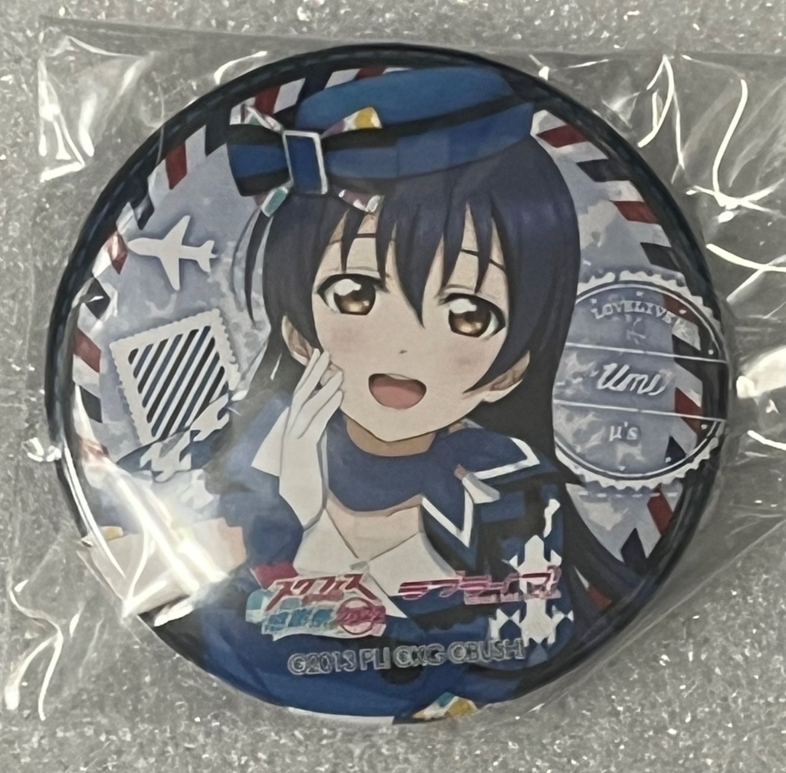 園田海未 しろくろフェス 缶バッジ 園田海未 缶バッジ スクフェス感謝祭 2022 記念トレーディング缶