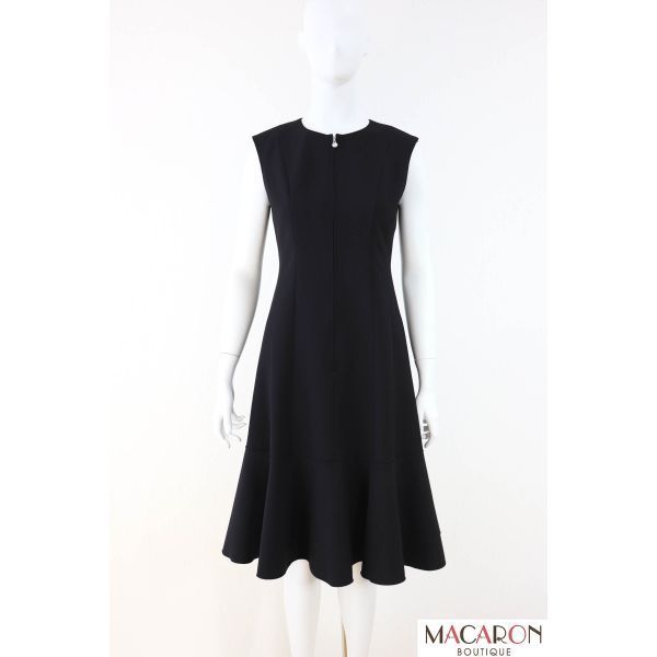 Rene☆ルネ フレアヘムフロントジップワンピース 2021年商品 ブラック  