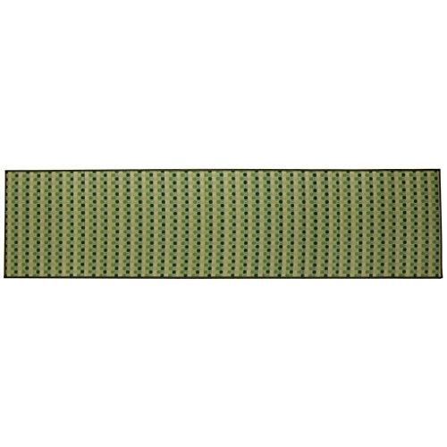 イケヒコ コーポレーション イケヒコ キッチンマット い草 い草マット 国産 ドット柄 Fドロップ グリーン 約43×180cm 823081