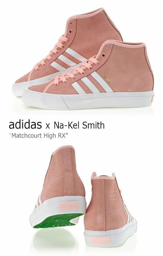 新品/未使用】【27cm】adidas Originals アディダス ナケルスミス Matchcourt High Na-Kel Smith ピンク  BY3395 - メルカリ