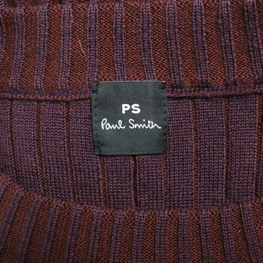 PS Paul Smith (ピーエスバイポールスミス) ストライプ柄 クルーネック