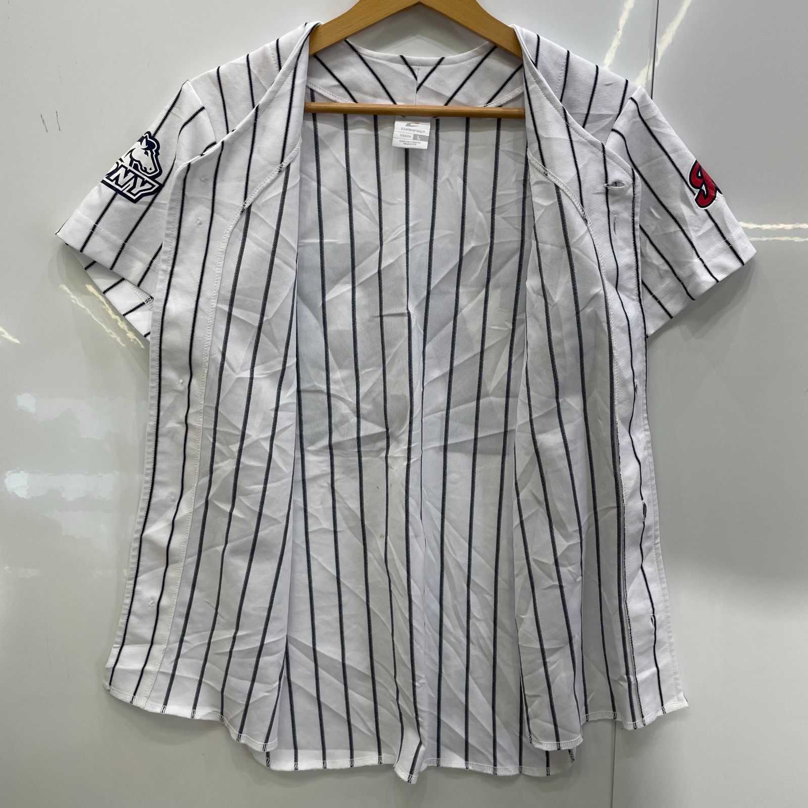 MLB ニューヨークヤンキース　ユニフォーム　メジャー野球　半袖　USA 楽天市場】90s USA製 □ MLB オフィシャル ラッセル