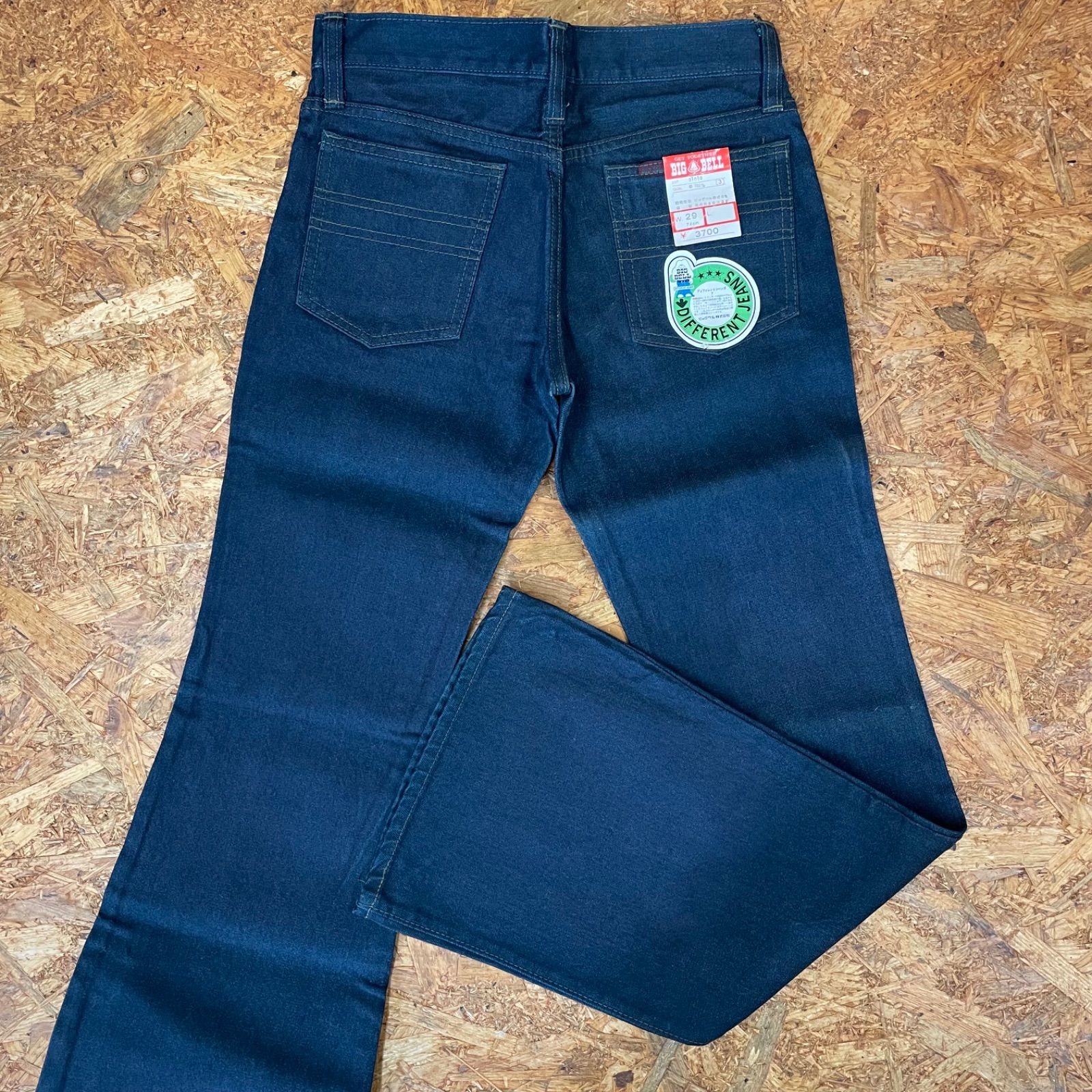 日本製 デッドストック BIG BELL DIFFERENT JEANS ブーツカット W29 