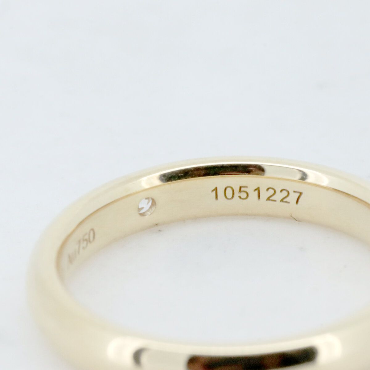 ハリーウィンストン ラウンドカット ウエディング ダイヤモンド リング  