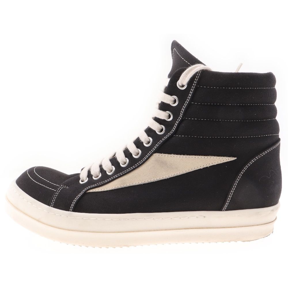 Rick Owens DRKSHDW (リックオウエンス ダークシャドウ) VINTAGE HIGH SNEAKS ヴィンテージハイカットスニーカー 54512 ブラック