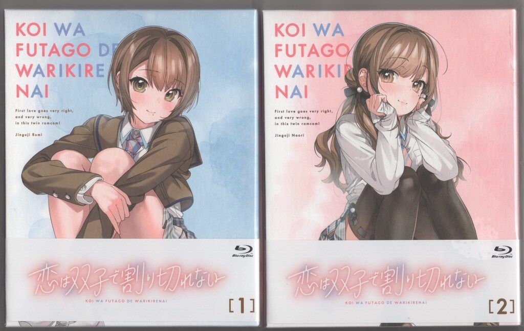 アニメBlu-ray 恋は双子で割り切れない 全3巻 セット