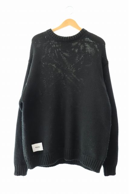 ダブルタップス WTAPS 22AW ARMT SWEATER クロスボーン セーター 