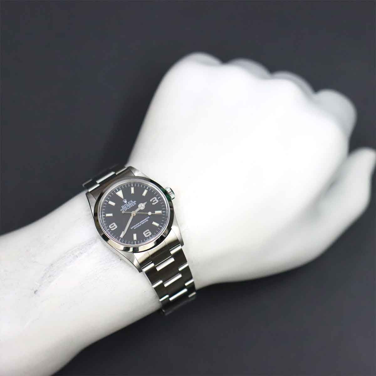 ロレックス ROLEX エクスプローラー1 14270 P番 メンズ 腕時計  