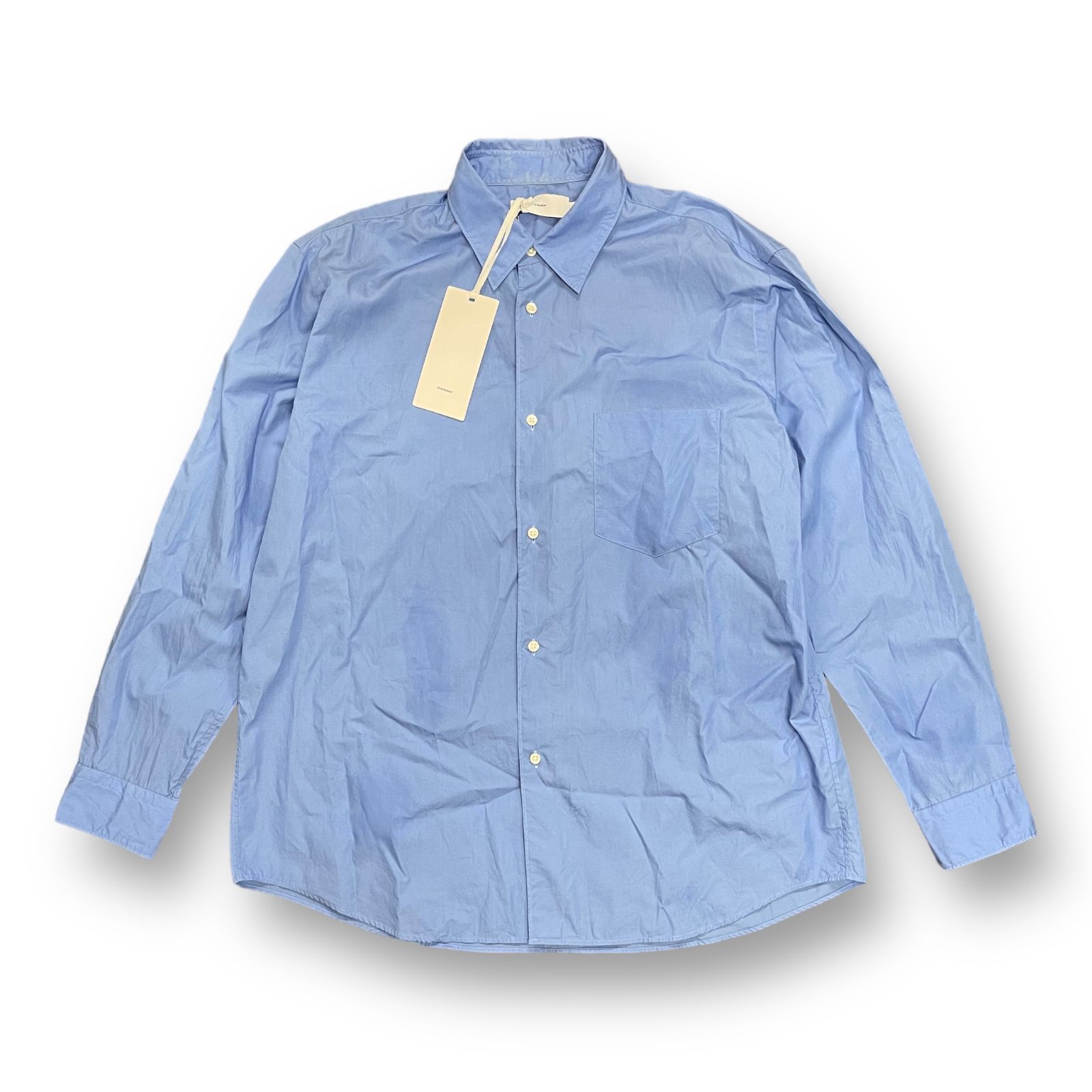 定価25300円 Graphpaper 22SS BROAD REGULAR COLLAR SHIRT GM221