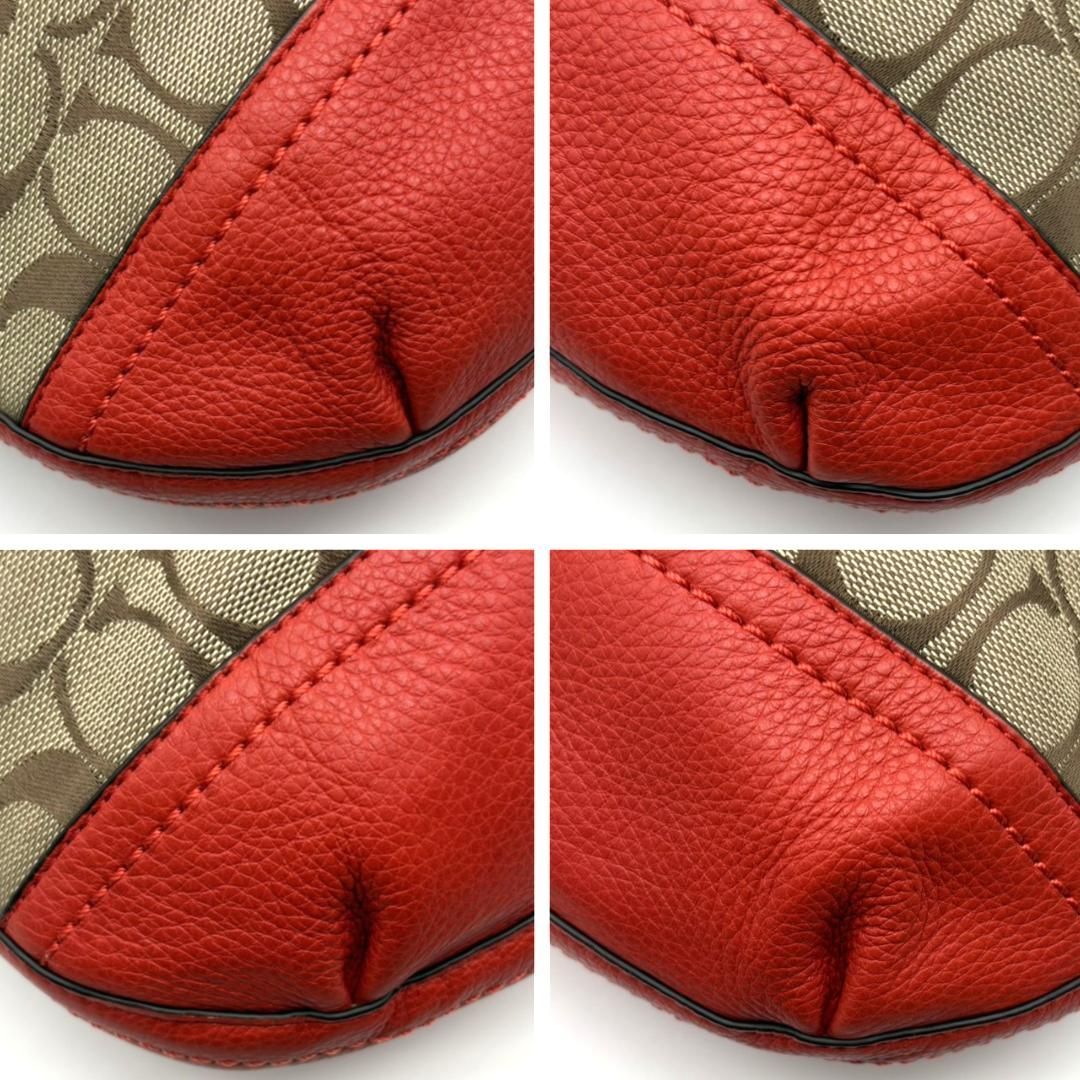Shoulder bag coach ショルダーバッグ 赤 Coach y2k red signature