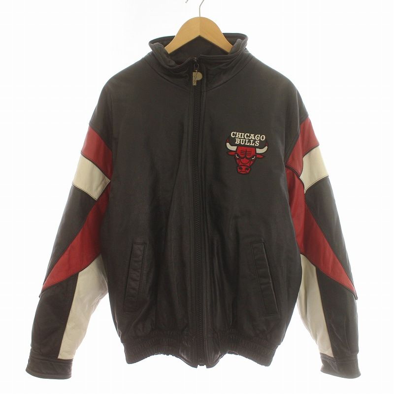シカゴブルズ 革ジャン PRO PLAYER 1990s Vintage Pro Player Chicago