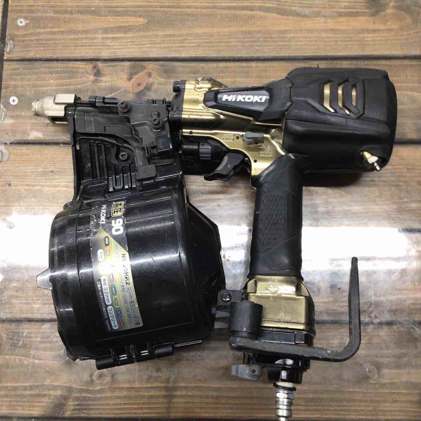 ハイコーキ HIKOKI 旧 日立工機 高圧エア釘打ち機 NV90HR2 S 戸田店