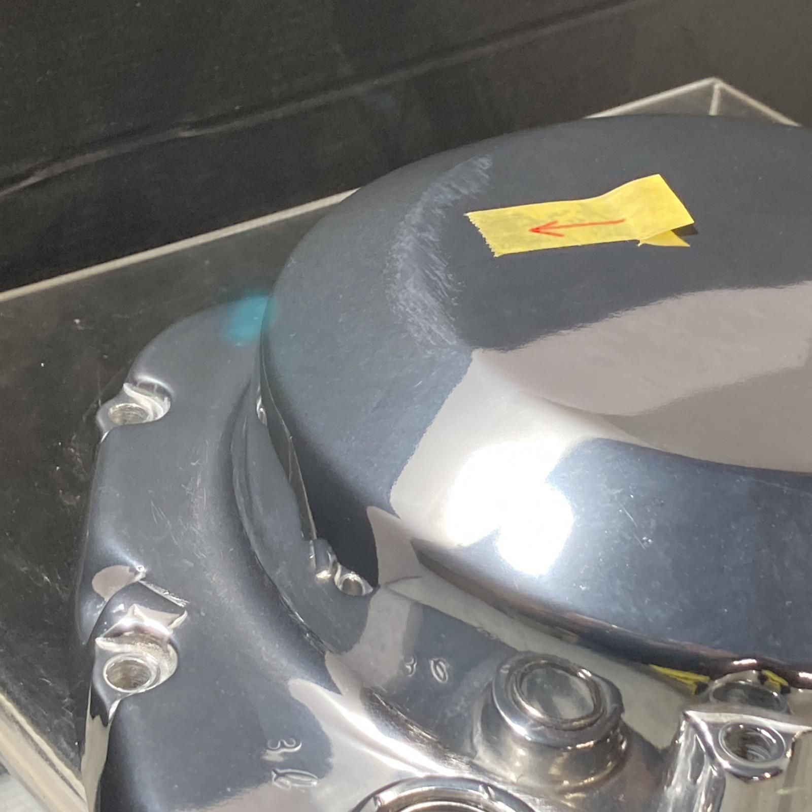 KAWASAKI Z500 KZ500B 純正 クラッチカバー バレル研磨仕上げ 当時物 (C-24-0725-52-17) カワサキ [C-24-0725-52-17] KAWASAKI Z500 KZ500B 純正 クラッチカバー バレル研磨仕上げ 当時物