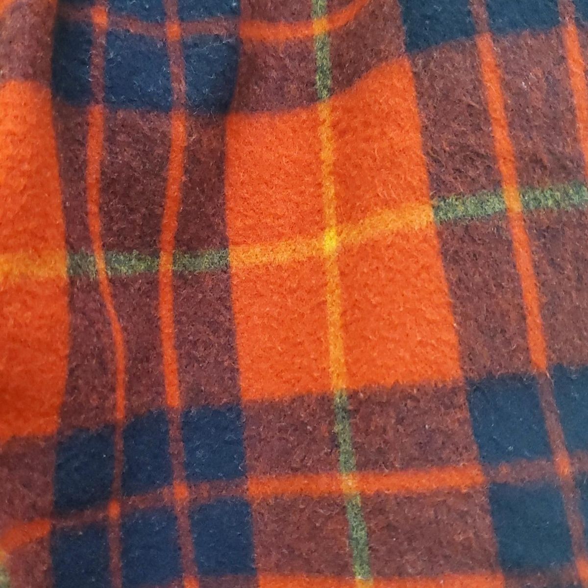 COMMEdesGARCONS コムデギャルソン パンツ レディース - レッド×ネイビー×マルチ フルレングス チェック柄 ウエストゴム DECORATOM_COM_BR