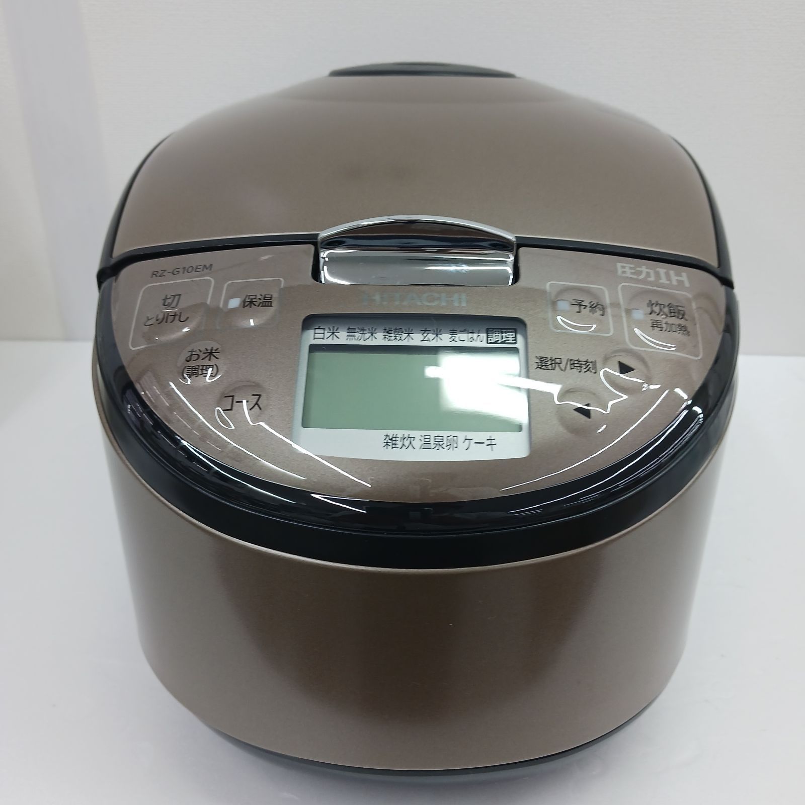 日立 炊飯器 5.5合 圧力IH RZ-G10EM T 2024年製 Amazon | 日立 炊飯器 5.5合 圧力IH RZ-G10EM T ブラウン