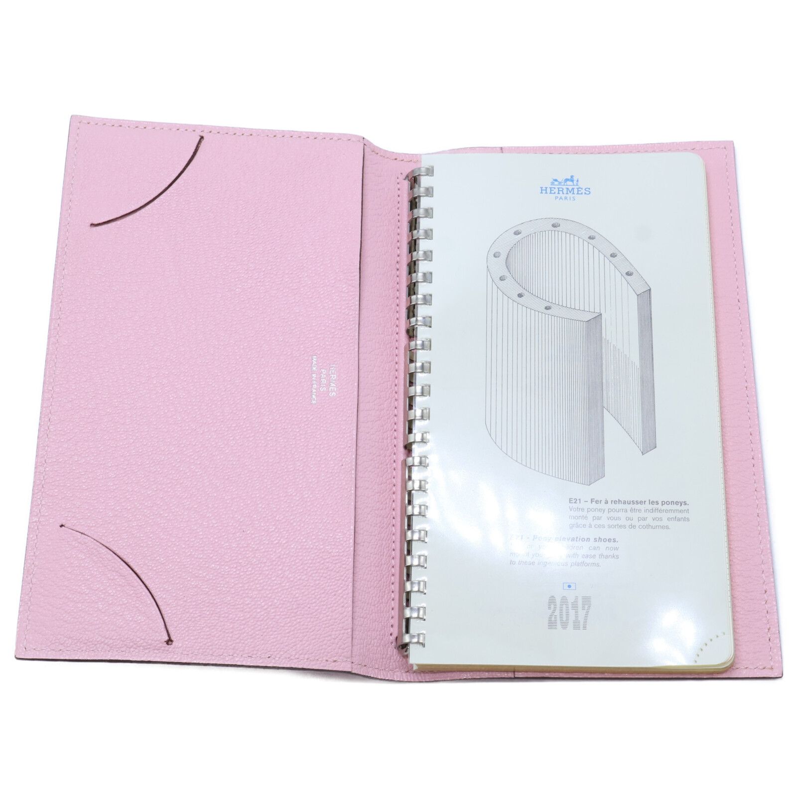 HERMES エルメス T刻印 アジェンダ カバー ヴィジョン II 2 手帳カバー SKLAD-KIRPICHA_RU