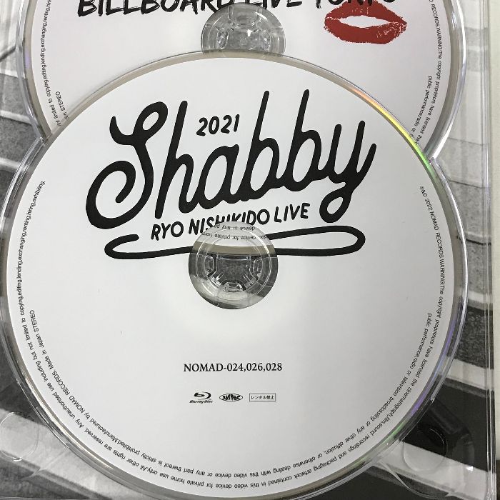 錦戸亮LIVE 2021 SHABBY u003c特別仕様盤u003e [2Blu-ray Disc+フォトブック] NOMAD RECORDS 錦戸亮 2枚組  Blu-ray - メルカリ