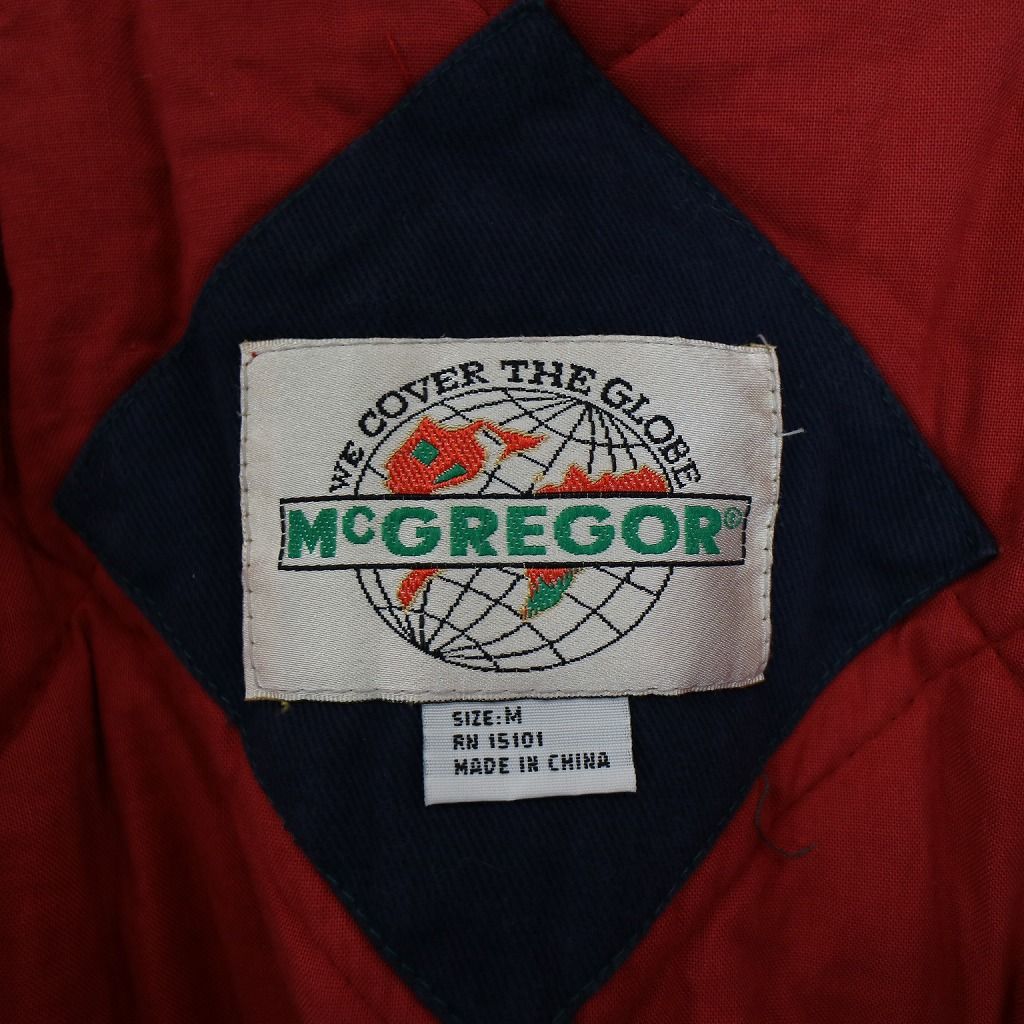 SALE/ 80～90年代 McGregor マックレガー 中綿ナイロンジャケット 裏地