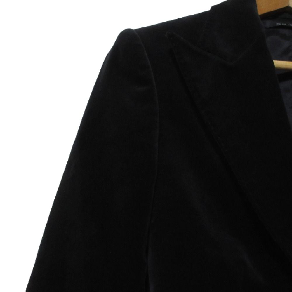 良品 GUCCI グッチ トムフォード期 2002年製 ベロアジャケット+ひざ丈 