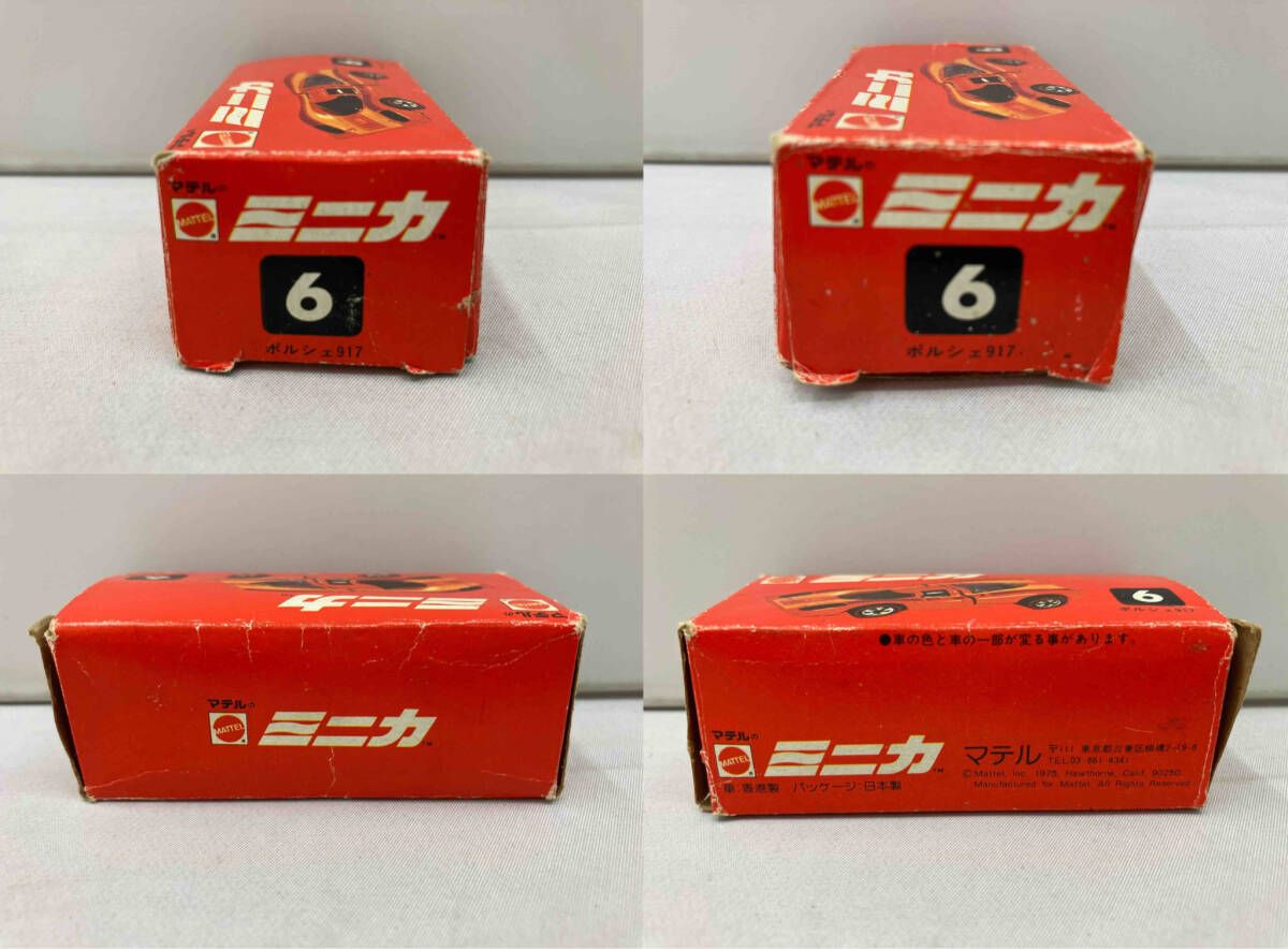 マテルのミニカ6 ポルシェ917 ミニカー マテルのミニカ6 ポルシェ917 ミニカー - メルカリ
