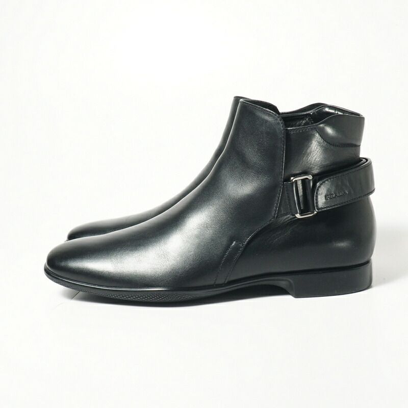 PRADA プラダスポーツ レザー ショートブーツ ジョッパーブーツ 靴 