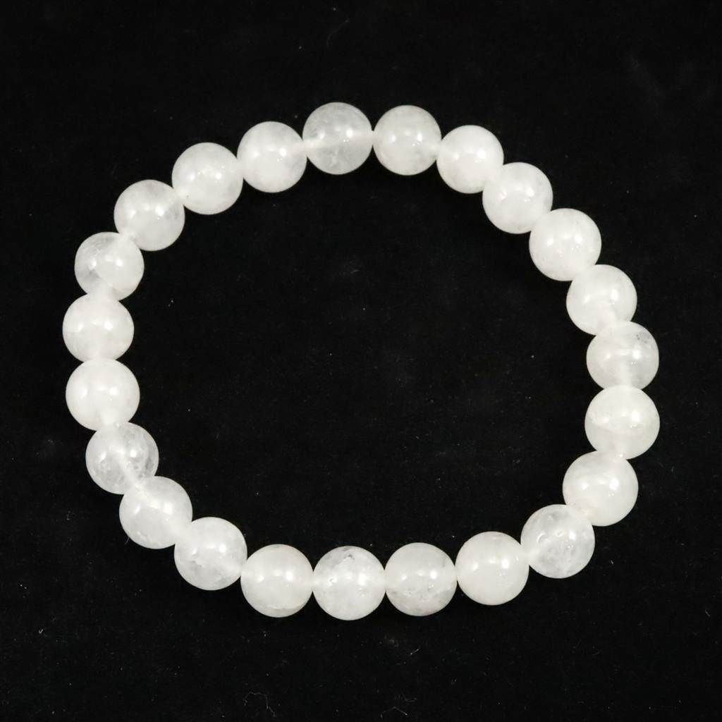 H&E社 アゼツライト（AZOZEO) 8mm玉ブレスレット 証明書付 18.4g