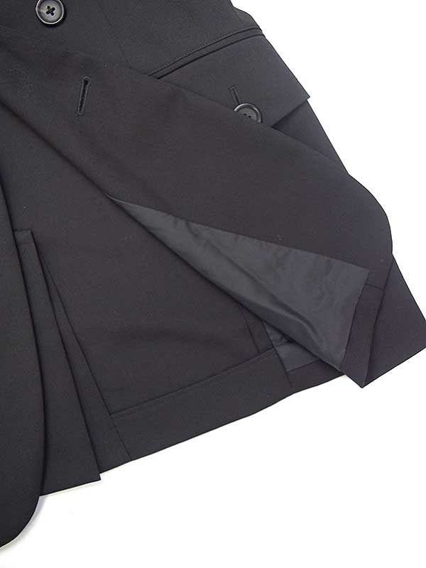 ヨウジヤマモト プールオム 23ss 顔料プリントプリーツジャケット ヨウジヤマモト プールオム 23ss 顔料プリントプリーツ