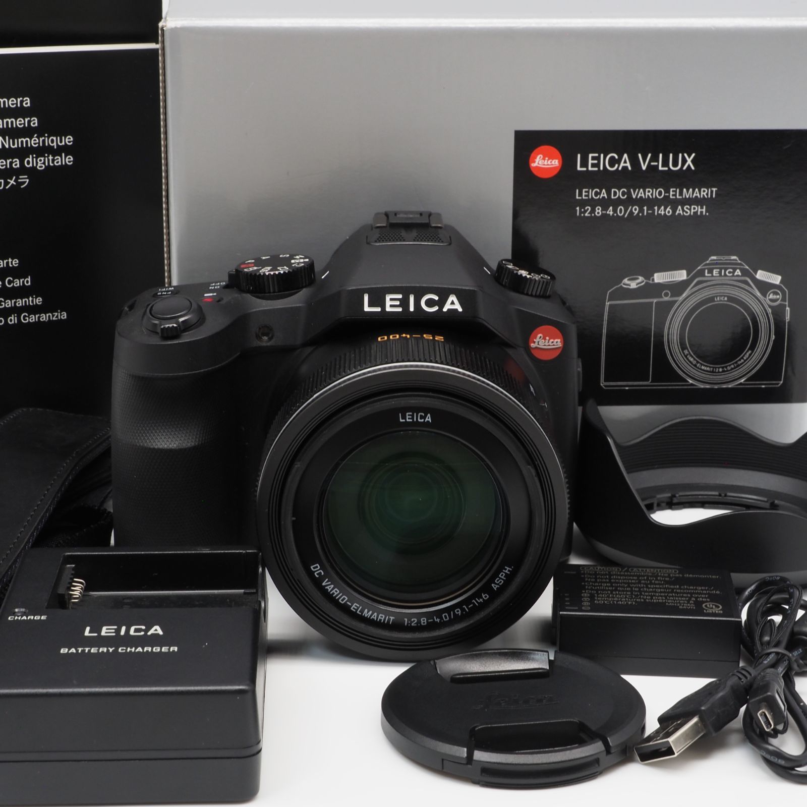 肌触りがいい Leica デジタルカメラ ライカV-LUX Typ 114 2010万画素 光学16倍ズーム 18194
