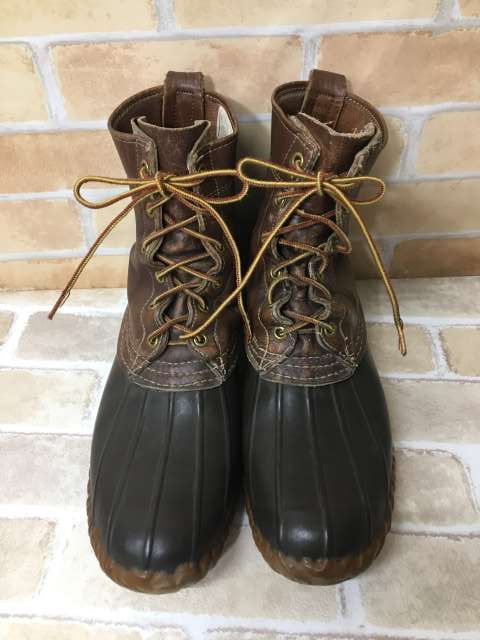 中古】 50年代 L.L.Bean ｴﾙｴﾙﾋﾞｰﾝ ﾋﾞｰﾝﾌﾞｰﾂ ﾚｲﾝﾌﾞｰﾂ ﾊﾝﾃｨﾝｸﾞｼｭｰｽﾞ 6ﾎｰﾙ