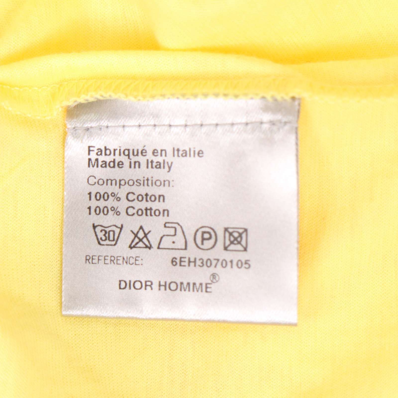 Dior Homme ディオールオム　Bee 刺繍　エディ　ロゴ　タンクトップ Dior Homme ディオールオム Bee 刺繍 エディ ロゴ タンクトップ