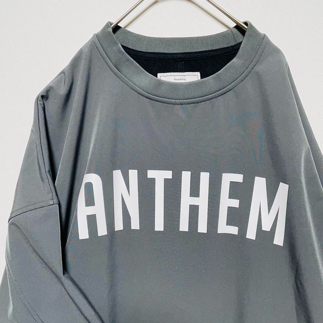 ANTHEM アンセム スウェット トレーナー スノーボード グレー ブルー L ANTHEM アンセム スウェット トレーナー スノーボード グレー ブルー L