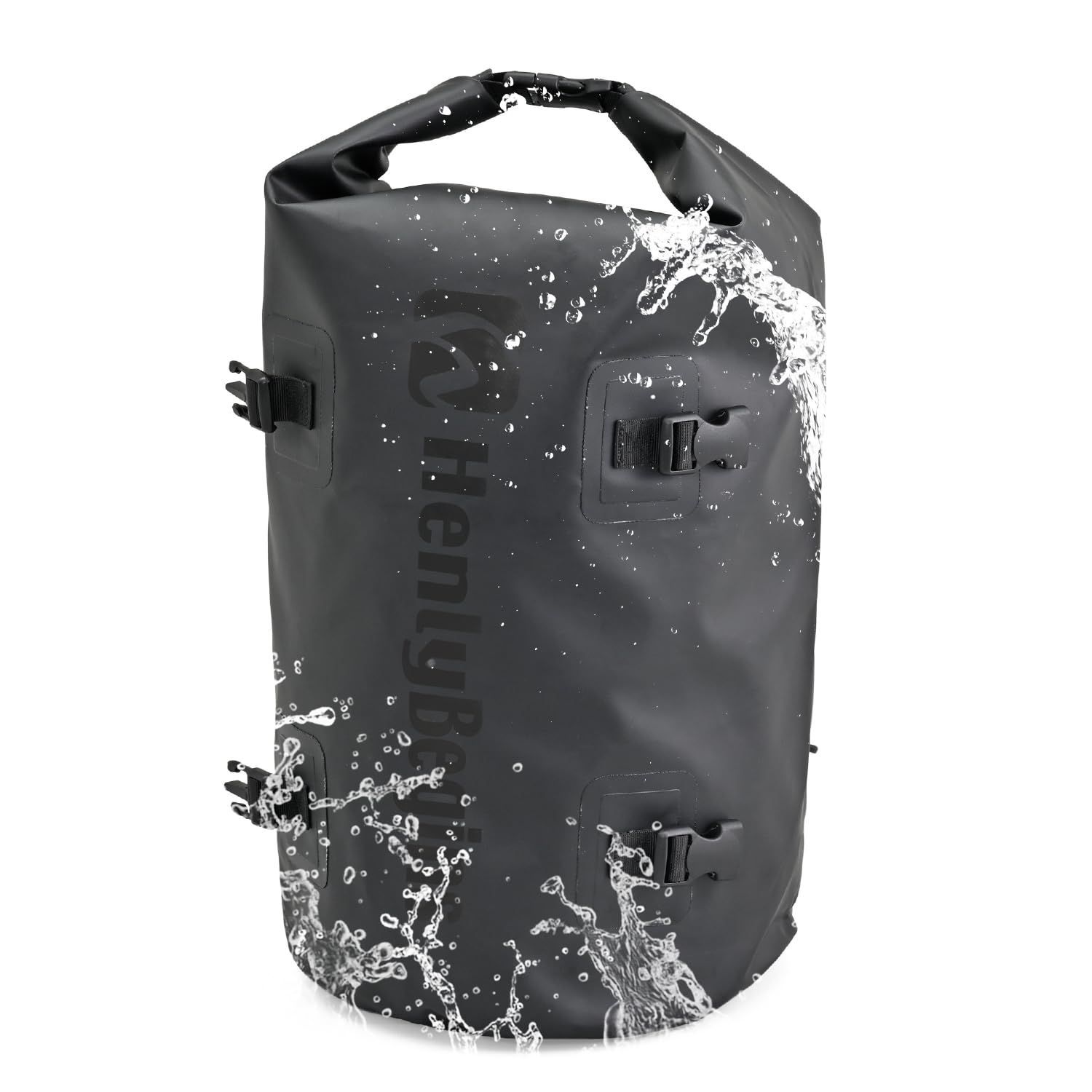 ブラック_30L ヘンリービギンズ Henly Begins デイトナ バイク用 リュック シートバッグ 防水 30L シート固定ベルト付属 DH-766 ブラック 41379