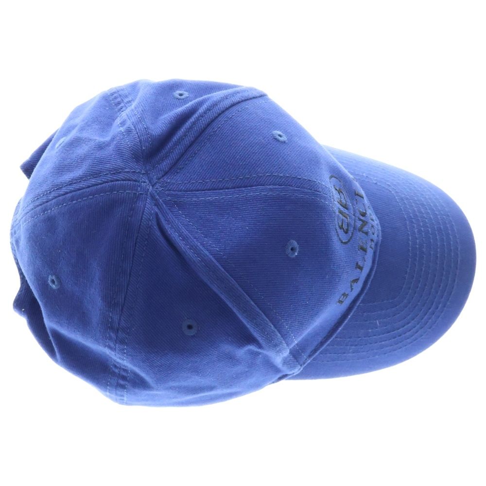 BALENCIAGA (バレンシアガ) BB LOGO MODE CAP BLUE フロントロゴ