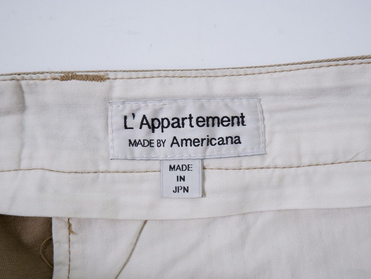 AMERICANA/アメリカーナ 2021AW L'Appartementアパルトモン別注Chino