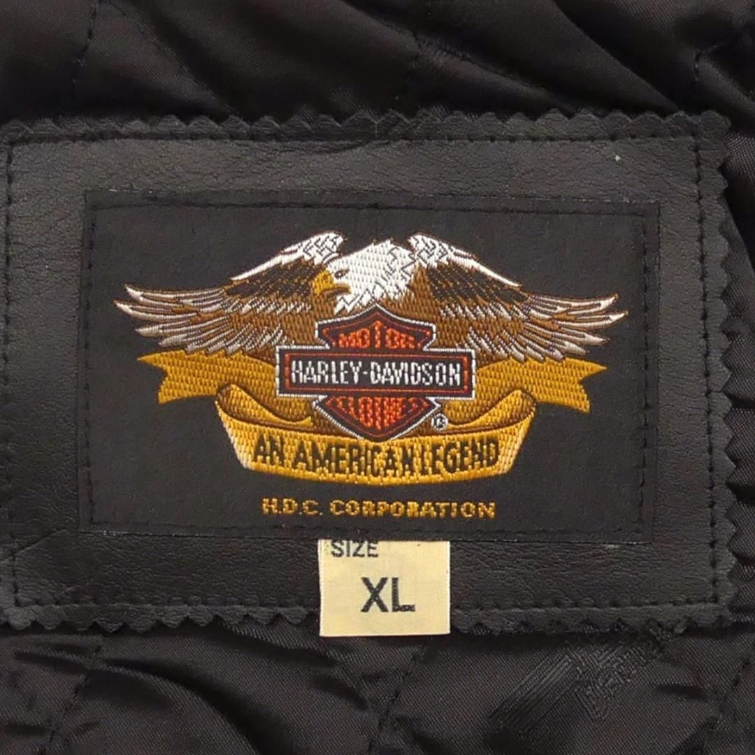 革ジャン　ハーレー　XL ハーレーダビッドソン ライダースジャケット XL キルティング